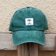 * Vintage style faded cotton dad cap * Unisex * Adjustable strap * Custom designed BURA woven patch on front * Perfect for outdoor adventures! Casual Green Baseball Cap For Outdoor, Green 5-panel Beach Baseball Cap, Green Cotton Snapback Hat For Outdoor Activities, Green One Size Fits Most 5-panel Dad Hat, Green Cotton Baseball Cap For Outdoor Activities, Casual Green Trucker Hat With Logo Patch, Green Curved Bill Baseball Cap For The Beach, Green Curved Bill Baseball Cap For Beach, Cotton Baseball Cap With Curved Bill For Travel