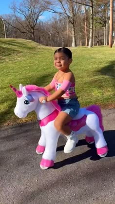 Keep working towards whatever you love! 🦄 🥰 💜 queenkye.18 Toys For Girls Kids, Christmas Eve Eve Elf Ideas, Cool Toys For Kids, Cute Toys For Kids, Toy Unicorn, Kids Ride On Toys, Toys Design, Riding Toys