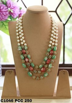 Most eligible gift for someone you love and someone very special for you. Best gift for your anniversary. Best gift for her Birthday. Necklace : 1 Lehanga Saree, Sabyasachi Jewellery, Birthday Necklace, Pearl And Diamond Necklace, Color Necklace, Necklace Antique, Best Gifts For Her, Beaded Jewellery, Stunning Necklace