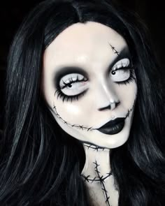 Carnaval Make-up, Fantasy Make-up, Cute Halloween Makeup