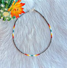 Western Chokers, Western Jewelry Necklace, Serape Pattern, Jewelry Western, Country Jewelry, Western Necklaces, Beaded Necklace Patterns, Jewelry Chains, Navajo Pearls