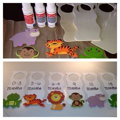 DIY closet organizers Safari Baby Shower Boy Decorations, Baby Shower Boy Decorations, Safari Baby Shower Boy, Pinterest Baby, Baby Shower Favors Diy, Organizing Clothes, Baby Nursery Organization, Diy Nursery Decor, Baby Room Organization