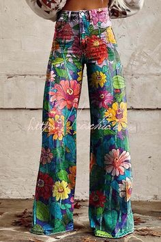 Aliyah Core, Core Outfits, Pretty Clothing, Look Boho Chic, Moda Denim, Florida Fashion, Casual Wide Leg Pants, Stylish Pants, Shopping Ideas