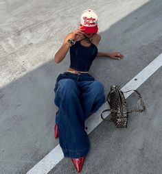 Street Style Outfits Casual, Looks Jeans, Look Jean, Foto Poses, Streetwear Fashion Women, Summer Fits, Baddie Outfits Casual, Mode Inspiration, Lookbook Outfits