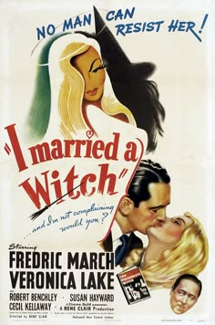 i married a witch movie poster