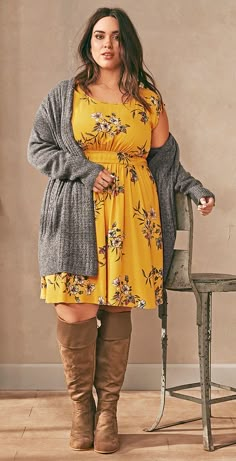 Plus Size Outfit - Shop The Look affiliate link big size fashion http://amzn.to/2kRZpiY Moda Over 50, Summer Outfits 2017, Moda Over 40, Perfect Fall Outfit, Women Office, Plus Size Style, Black Outfits