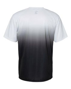 Ombre T-Shirt - BLACK - 3XL | Badger Sport Ombre T-Shirt in Black Size 3XL | Polyester Fabric Collars, Black Xs, Online Shopping Clothes, Badger, White Undershirt, Shopping Outfit, Size Large, Size Medium, T Shirts