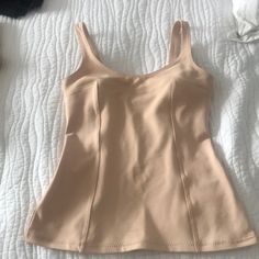 H&M Shaper Tank Top. Firm Compression. 12.5” Across Chest, 11.5” Across Waist, 19.5” From Top Strap. Fitted Beige Tops With Built-in Bra, Fitted Tank Top With Medium Bust Support For Summer, Casual Fitted Top With Lined Body, Fitted Camisole Tank Top With Lined Body, Fitted Beige Top With Built-in Bra, Fitted Beige Scoop Neck Tank Top, Fitted Tops With Medium Bust Support, Fitted Workout Tank Top For Spring, Fitted Tank Top For Spring Workout