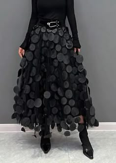 Rok Tile, Tutu En Tulle, Tule Rok, Gonna In Tulle, Catwalk Models, Patchwork Skirt, Plastic Crafts, Polka Dot Skirt, Dot Skirt