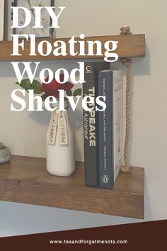 diy floating wood shelves Basement Shelves, Beautiful Shelves, Stylish Shelves, Floating Wood Shelves, How To Make Floating Shelves, Using Scrap Wood, Diy Floating Shelves, Rustic Wood Floating Shelves, Shelves Over Toilet