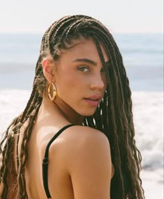 Braids Photoshoot, Box Dreads, Makayla London, Biracial Women, Boho Style Inspiration, Transitioning Hairstyles, Photography Hair, Girls Braids, 4c Hairstyles