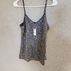 Size Medium New With Tags 15in Pit To Pit Stylish Silver Sequin Top From Express. Perfect For A Night Out. Size M. Silver Sequin Top, Silver Sequin, Sequin Top, Sequin, Night Out, Womens Tops, Size Medium, Tags, Grey