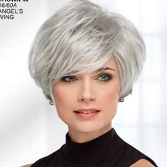 Danielle Whisperlite Wig By Paula Young Elegant Sweeping Short Cut Is A Must-Have For Instant Beauty! Brand New In Box! Beautiful! Wigs Curly, Blonde Wigs, Hair Pixie, Short Grey Hair, Short Hair Wigs, Funky Hairstyles, Short Pixie Haircuts, Short Blonde, Blonde Pixie