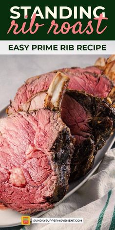 the perfect winter cocktail standing rib roast