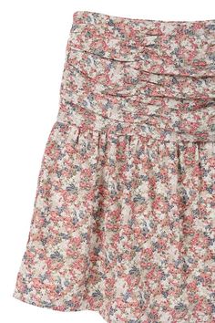 Flirty Summer Floral Shirred Waist Skirt The Flirty Summer Floral Shirred Waist Skirt is a charming addition to your summer wardrobe. With its floral print pattern, this skirt exudes a playful and feminine vibe, perfect for sunny days. The shirred waist provides a flattering and comfortable fit, while the stretch fabric ensures ease of movement. The skirt is lined, ensuring no see-through, adding to its practicality and versatility. Pattern Type: Floral print Stretch: Stretch Sheer: Lined, no se Sports Attire, Stylish Jeans, Skirt Floral, Feminine Dress, Comfy Sweaters, Romper With Skirt, Summer Floral, Hold You, Skirt Pattern