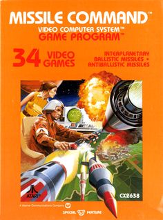 the front cover of a video game with an image of a man on a rocket