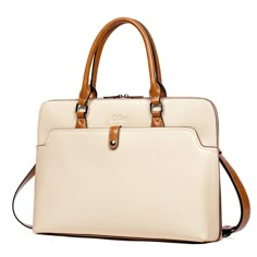 Premium leather messenger briefcase designed for professional women and students. Genuine leather is durable enough to go from school to the workplace. Great with skirts, suits, and casual wear. A large capacity compartment can easily hold a laptop and A4 folder. 14-day warranty ✓ $50 free shipping ✓ Top quality leather ✓ Thoughtful service Briefcase For Women, Leather Work Tote, Designer Laptop Bag, Womens Work Bag, Leather Work Bag, Hand Bags For Women, Briefcase Women, Shoulder Bags For School, Everyday Handbag