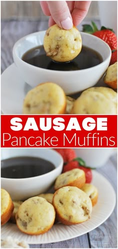 this sausage pancake muffins recipe is so easy to make and tastes just as good as they look