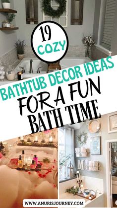 bathroom decor ideas for a fun bath time