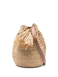 IBELIV Raffia Cross Body Bag - Farfetch Mochila Crochet, Woven Raffia, Chanel 2, Iconic Bags, Demi Fine Jewelry, Summer Beach Wear, Fine Earrings, Ballet Flat Shoes, Ski Wear