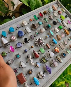 Funky Rings, Rings Gemstone, Rings Handmade, Jewelry Accessories Ideas, Dope Jewelry, Rings Vintage, Funky Jewelry, Jewelry Lookbook, Handmade Rings