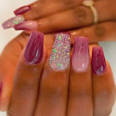 We’ve got the perfect short coffin nail design options for you to explore. #naildesignsjournal #nails #nailart #naildesigns #frenchnails #coffinnails #almondnails #ombrenails #gelnails #acrylicnails #nailpolish #ovalnails #shortnails #fallnails #longnails #shortcoffinnails Wolverine Nails, Purple Nail Designs, Nails Design Ideas