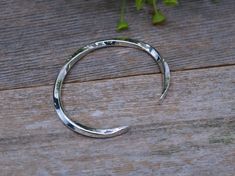 TURNER Bracelet Hammered Twisted Sterling Silver Cuff - Etsy UK Sterling Silver Cuff Bracelet, Unisex Bracelets, Sterling Silver Cuff, Silver Cuff Bracelet, Sterling Silver Bracelet, Silver Cuff, Silver Bangles, Hand Forged, Jewelry Designs