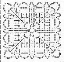 an intricate design is shown in the shape of a square, which has been drawn by hand