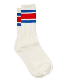 in stock Socks Men, Mens Essentials, Blue Vintage, Workout Gear, Cotton On, Mens Socks, Red White Blue, Mens Fitness, White Vintage