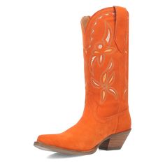 Sabana Orange Suede Leather Boots Embroidery Detail 12" Shaft Height 2" Tall Fashion Heel 14" Circumference Snip Toe Rubber Outsole ***These are shipped to you directly from our Manufacturer. Please allow 7-10 business days for shipping/tracking notification! Embroidered Leather Knee-high Boots, Spring Rodeo Leather Mid-calf Boots, Leather Mid-calf Boots For Rodeo In Spring, Leather Mid-calf Boots For Spring Rodeo, Leather Mid-calf Boots For Rodeo Spring Season, Summer Leather Boots For Rodeo, Summer Rodeo Leather Boots, Leather Boots For Summer Rodeo, Western Style Leather Mid-calf Boots For Summer