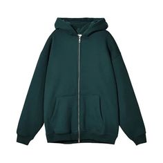 Minimalist Zip Up Hoodie – The Unrivaled Brand Green Zip Up, Green Zip Up Hoodie, Zipup Hoodie, Teen Clothes, Hoodie Green