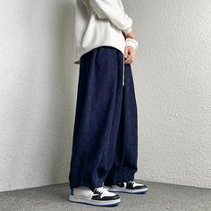 Elevate your vintage street style with the Casual Solid Oversize Harem Pant. Made from cotton corduroy, midweight, with an elastic waist for comfort. SPECIFICATIONS Material: Cotton Style: Vintage Thickness: Midweight Waist Type: Mid Closure Type: Elastic Waist Fabric Type: Corduroy Casual Corduroy Pants With Elastic Waistband, Casual Corduroy Trousers, Casual Full Length Corduroy Bottoms, Oversized Cotton Jeans With Tapered Leg, Urban Style Cotton Wide-leg Pants, Urban Style Wide-leg Cotton Pants, Relaxed Fit Wide Leg Corduroy Bottoms, Casual Cotton Wide-leg Jeans, Relaxed Fit Corduroy Pants For Streetwear