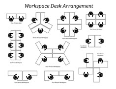 the workspace desk arrangement with hands and fingers on it stock photo, images and royalty