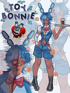 #fnaf #fivenightsatfreddysfanart #toybonnie#fanart Toy Bonnie Drawing, Bonnie As A Human, Human Bonnie Fnaf, Fnaf Human Fanart, Human Toy Bonnie, Fnaf Bonnie Fanart, Toy Freddy Fanart, Toy Bonnie Cosplay, Fnaf As Humans