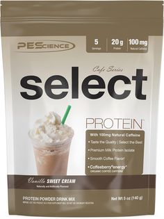 PEScience Select Cafe Protein, Vanilla Sweet Cream, 5 Servings, Coffee Flavored Whey and Casein Blend

£11.77 Vanilla Sweet Cream, Low Carb Low Fat, Natural Caffeine, Sweet Cream, Isolate Protein, Milk Protein, Organic Coffee, Coffee Flavor