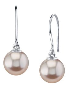 These elegant pearl earrings feature two pink freshwater cultured pearls on 14K gold backings. These pearls are AAAA quality with very high luster.
These earrings come packaged in a beautiful jewelry gift box with an official certificate of authenticity. Elegant High Luster Pearl Earrings Gift, Elegant Pink Pearl Earrings For Anniversary, Formal Rose Gold Pearl Earrings, Formal Rose Gold Dangle Pearl Earrings, Elegant Rose Gold Hypoallergenic Pearl Earrings, Elegant Rose Gold Pearl Earrings Hypoallergenic, Rose Gold Dangle Pearl Earrings For Formal Occasions, Classic Rose Gold Hypoallergenic Pearl Earrings, Pink Drop Pearl Earrings For Formal Occasions