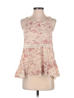 American Eagle Outfitters Sleeveless Blouse Size: Small Tops - used. 52% COTTON, 48% VISCOSE | American Eagle Outfitters Sleeveless Blouse: Pink Tops - Size Small Pink Sleeveless Blouse, Sleeveless Blouse, Small Tops, Pink Tops, American Eagle Outfitters, American Eagle, Sleeveless Top, Women Handbags, Womens Tops