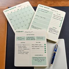 | Lifestyle Personalized Stocking Stuffers, Weekly Planner Pad, Weekly Tasks, To Do Checklist, Daily Weekly Monthly Planner, Desk Pads, Weekly Monthly Planner, Work Planner, Dot Grid