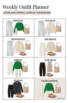 the ultimate wardrobe guide for every woman's wardrobe, including sweaters and pants