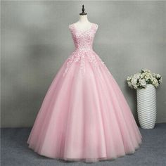 Great shopping ideas for Sweetheart Ball Gown Quinceanera Dresses Lace Pearls Long Prom Party EveningGown, Fashion Women's Dresses Flowy Quinceanera Dresses, Prom Dresses Fluffy Long, Big Dresses Gowns, Pink Big Dress, Pink Sweet Sixteen Dresses, Royal Ball Dress, Big Fluffy Dress, Pretty Ball Gowns, Princess Dresses For Women