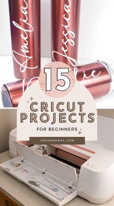 the top 15 cricut projects for beginners to make them look like they have been