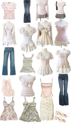 Himekaji Outfits, Coquette Outfits, Shoujo Girl, Types Of Clothes, Kawaii Fashion Outfits, Creation Couture, Cute Everyday Outfits, Dream Style, Cute Simple Outfits