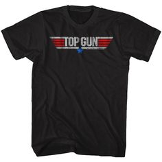 Adult Short Sleeve T-Shirt Officially Licensed shirts printed to order, allow 3-5 business days shipping Top Gun is a 1986 American action drama film directed by Tony Scott, and produced by Don Simpson and Jerry Bruckheimer, in association with Paramount Pictures. The screenplay was written by Jim Cash and Jack Epps Jr., and was inspired by an article titled "Top Guns" published in California magazine three years earlier. The film stars Tom Cruise, Kelly McGillis, Val Kilmer, Anthony Edwards, an Barbecue Table, Tom Skerritt, Kelly Mcgillis, Tony Scott, Naval Aviator, Pilot Shirt, Val Kilmer, T Shirt Logo, Anthony Edwards