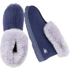 PRICES MAY VARY. Slippers are super soft and cushy. Our high quality slipper booties with rubber sole are a perfect match for your home. Wear them post-bath or on a lazy day at home and get the feel-good relaxation that you need. Podiatrist approved memory foam contours to the shape of your feet which helps reduce pressure points and fatigue. Over the years, has designed and innovated to create the comfort classics America has grown to love. Customer Satisfaction Guaranteed all the 's products. Women House Shoes, Fur Shoes, Comfortable Slippers, Winter Slippers, Pressure Points, House Shoes, Home Wear, Water Temperature, Cute Shoes