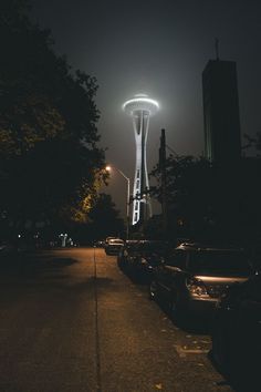 seattle center, downtown seattle, street, light, vehicle, moon, road, silhouette, sunset, landscape, smoke, industry, city, car, flame Queen Anne Seattle, Pacific Aesthetic, Seattle Space Needle, Seattle Photography, Seattle Travel, Space Needle Seattle, Sleepless In Seattle, Seattle City