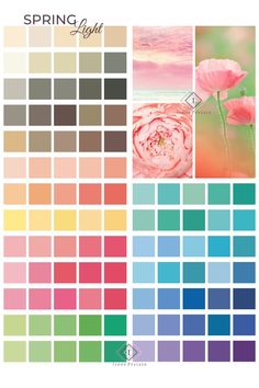 #Color_Analysis_Spring #Color_Palette_Light #Light_Spring_Palette #True_Spring_Colors Color Analysis Spring, Color Palette Light, True Spring Colors, Spring Light, Clear Spring