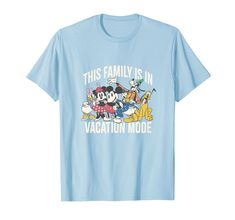 PRICES MAY VARY. Officially Licensed Disney Mickey And Friends Apparel for Women - Men - Boys - Girls - Toddler; Mickey And Friends T-Shirts; Mickey Mouse T-Shirts; Family Event; Family Trip; Family Vacation; Disney+; Disney Plus; Disneyland; Disney World; Friendship; 23DNMC01278A-001 Lightweight, Classic fit, Double-needle sleeve and bottom hem Friend Vacation, Mickey Mouse T Shirt, Friends Tshirt, Family Event, Disney Plus, Disney Disney, Vacation Mode, Disney Shirts, Family Trip