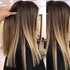 Brown Ombre Hair, Balayage Blonde, Hair Done, Hair Colours, Hair Color Trends, Brunette Hair, Ombre Hair