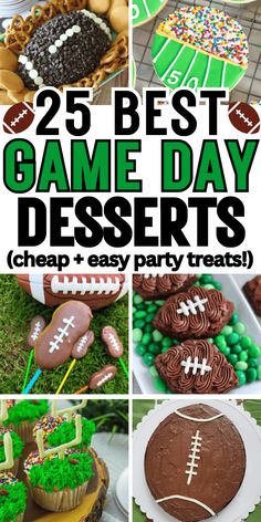 25 best game day desserts cheap and easy party treats