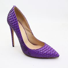 Shop Purple Snakeskin Prints Stiletto High Heel Pumps Pointed Toe Party Shoes with 4 inch Heels color Purple for Beach, Date, Going out, Party with worldwide Free shipping & Free return. Party Shoes Heels, Shoes For Teens, Tall Heels, Shoes Classy, Shoes Art, Shoes Elegant, Female Shoes, Women High Heels, Shoes Drawing